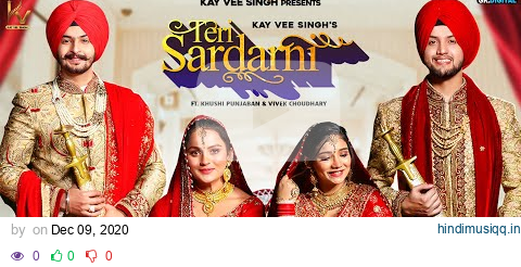 Teri Sardarni  Kay Vee Singh (Full Video) Ft. Khushi Punjaban & Vivek Choudhary | New Punjabi Song pagalworld mp3 song download