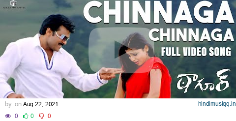 Chinnaga Chinnaga Full Video Song | Tagore Video Songs | Chiranjeevi, Shriya Saran | Mani Sharma pagalworld mp3 song download