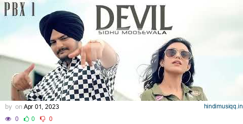 Devil (Official Video) Sidhu Moose Wala Ft. Byg Byrd l Pbx1 pagalworld mp3 song download