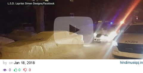 Man Fools Cops With Car Made Of Snow, Gets Fake Parking Ticket pagalworld mp3 song download