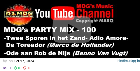 PARTY MIX 100   (MDG MIX) pagalworld mp3 song download