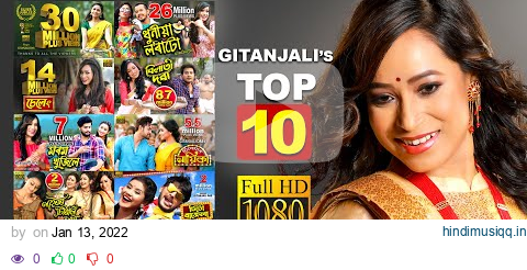 Gitanjali Das | TOP 10 HITS | Assamese Video Song | 2022 pagalworld mp3 song download