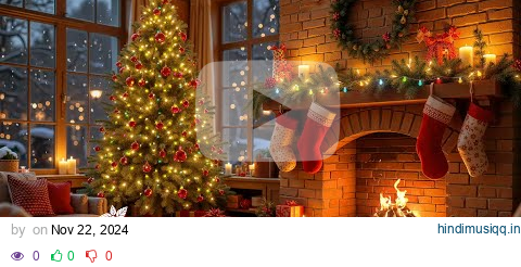 Best  Christmas Music With Fireplace 🎄Christmas Living Room Fireplace 🔥 Christmas Carols 2025 pagalworld mp3 song download