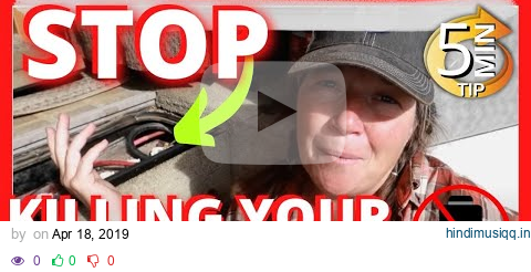 How To Keep Your RV House Battery From Dying Too Soon |5 Minute Tip pagalworld mp3 song download