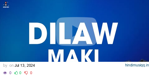 Maki - Dilaw (Lyrics) pagalworld mp3 song download