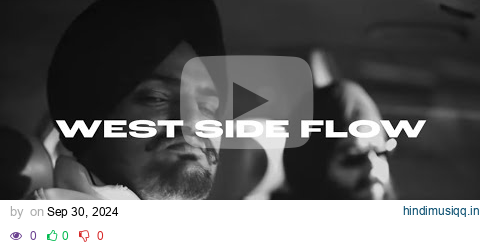 SIDHU MOOSEWALA X WAZIR PATAR TYPE BEAT - "WEST SIDE FLOW" pagalworld mp3 song download