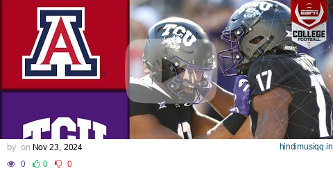 Arizona Wildcats vs. TCU Horned Frogs | Full Game Highlights | ESPN College Football pagalworld mp3 song download