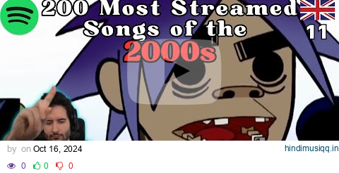 NymN reacts to music Top 200 Most Streamed Songs Of The 2000s (Spotify) 2000 - 2009 pagalworld mp3 song download