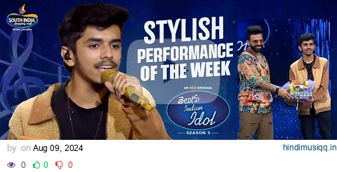 Telugu Indian Idol Season 3 | Stylish Performance of The Week | Thaman, Karthik, Geetha | ahavideoIN pagalworld mp3 song download