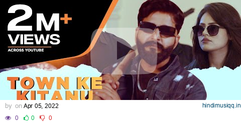 "Town Ke Kitanu" Masoom Sharma, Meenakshi Rana Ft.Manjeet Mor, Mahak Sharma | New Haryanvi Song 2022 pagalworld mp3 song download