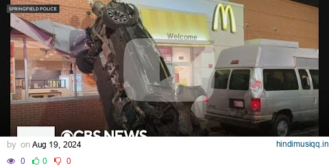 Wild car crash at McDonald's drive-thru in Springfield pagalworld mp3 song download