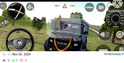 Dollar (Song) Modified Mahindra Black Scorpio ||| Driving Indian Cars Simulator 3D Android Gameplay😈 pagalworld mp3 song download