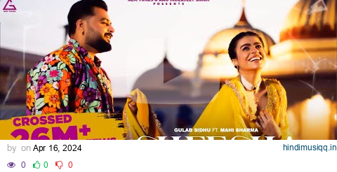 Sheesha (Full Video)  Gulab Sidhu | Mahi Sharma | Punjab Flow | New Punjabi Songs 2024 pagalworld mp3 song download