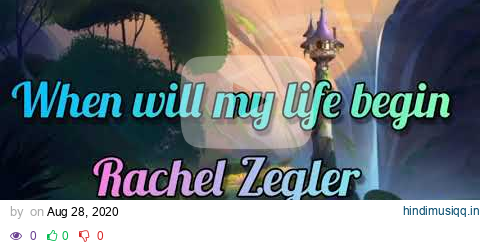 Rachel Zegler - When will my life begin | Lyrics pagalworld mp3 song download