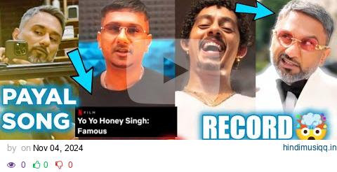 YO YO HONEY SINGH DOCUMENTARY DURATION LEAKED 🤯 MILLIONAIRE MOST LIKED SONG OF 2024 WITH HANUMANKIND pagalworld mp3 song download