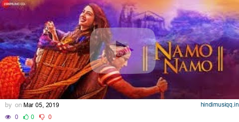 Namo Namo Female Version Kedarnath  Sumedha Karmahe  Sushant Rajput  Sara Ali Khan pagalworld mp3 song download