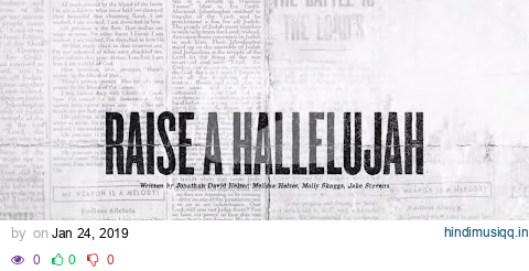 Raise A Hallelujah (Official Lyric Video) - Bethel Music, Jonathan & Melissa Helser | VICTORY pagalworld mp3 song download