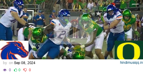 Boise State vs #7 Oregon Football Game Highlights 9 7 2024 pagalworld mp3 song download