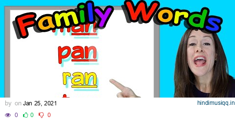 Word Family Song for Kids | Short A Words | Phonics Song by Patty's Primary Songs pagalworld mp3 song download