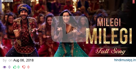 Milegi Milegi Full Song |Stree pagalworld mp3 song download