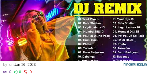 New Hindi Remix Songs 2023 - Hindi Dj Remix Songs - NONSTOP REMIX - Dj Party - Hindi Songs pagalworld mp3 song download