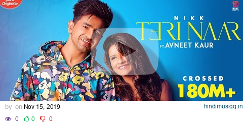 Teri Naar ​⁠ @NikkWorldWide  Ft Avneet Kaur | Rox A | Gaana Originals | Punjabi Songs 2020 pagalworld mp3 song download