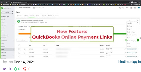 How to Use Invoice Payment Links in QuickBooks Online (QBO) pagalworld mp3 song download