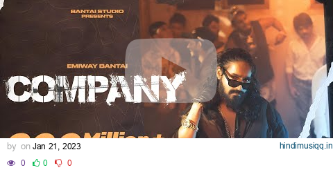 EMIWAY - COMPANY (OFFICIAL MUSIC VIDEO) pagalworld mp3 song download