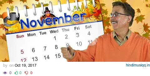 November | Calendar Song for Kids | Jack Hartmann pagalworld mp3 song download