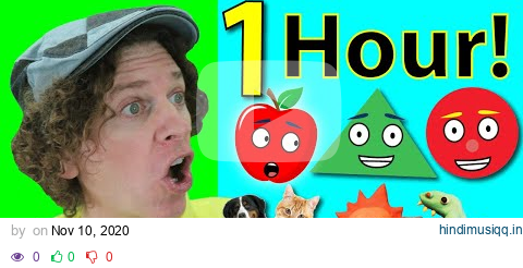 1 Hour of Songs with Matt | Shapes, Fruit, Numbers | Learn English Kids pagalworld mp3 song download