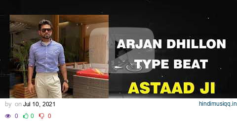 Arjan Dhillon x Mxrci Type Trap Beat - "Astaad Ji" | Instrumental Beats 2021 pagalworld mp3 song download