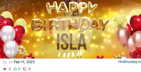 ISLA - Happy Birthday Isla pagalworld mp3 song download