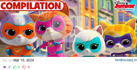 SuperKitties Music Videos 🎶🐱 | Compilation | @disneyjr​ pagalworld mp3 song download