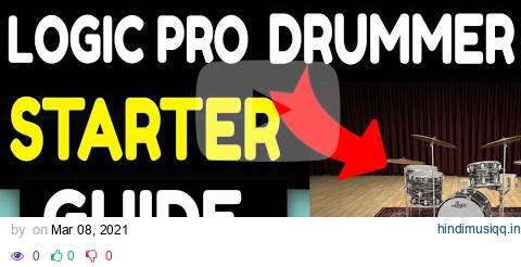 LOGIC PRO X DRUMMERS BEGINNERS GUIDE MASTER CLASS Overview Tips & Tricks  GarageBand pagalworld mp3 song download