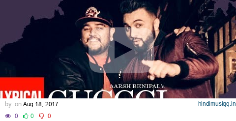 Aarsh Benipal Guccci (Full Lyrical Video Song) | Deep Jandu | Latest Punjabi Songs 2017 pagalworld mp3 song download