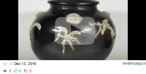 Black Glaze Jar with Moulded Human Face and Dragon, Song Dynasty pagalworld mp3 song download