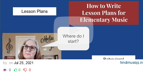 How to Write Lesson Plans for Elementary Music pagalworld mp3 song download