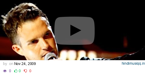 The Killers - When You Were Young (Live From The Royal Albert Hall) pagalworld mp3 song download