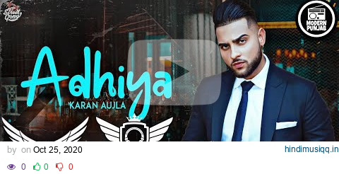 Adhiya Remix  - DJ Hans x DJ SSS | Karan Aujla | Punjabi Remix 2020 pagalworld mp3 song download