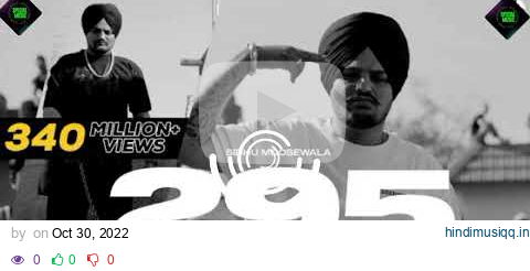 295 (Official Audio) | Sidhu Moose Wala | The Kidd | Moosetape | Special Music Mp3. pagalworld mp3 song download