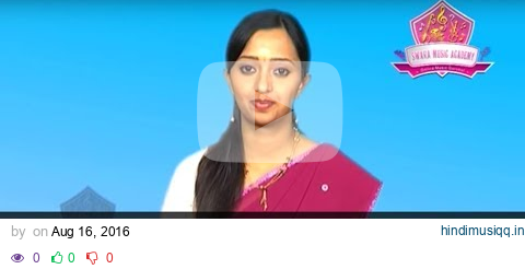 Malavika Carnatic Classes  | Sambashivaayenave Swarajathi   #SwaraMusicAcademy pagalworld mp3 song download