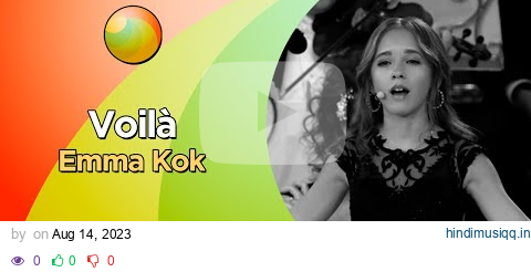 Emma Kok - Voilà (Letra en francés y traducida al español) pagalworld mp3 song download