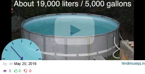 How long to completely fill a 16' x 48" Intex Ultra Frame pool with water? pagalworld mp3 song download