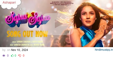 Sajna Ve Sajna (Full Video) Rajkummar R, Shehnaaz G| Sunidhi, Divya | Vicky Vidya Ka Woh Wala Video pagalworld mp3 song download