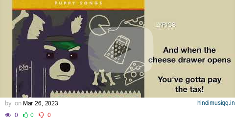 Cheese Tax LYRICS [Official] by Puppy Songs pagalworld mp3 song download