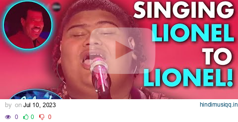 Iam Tongi Sings Judge Lionel Richie's Song On American Idol 2023 | Idols Global pagalworld mp3 song download