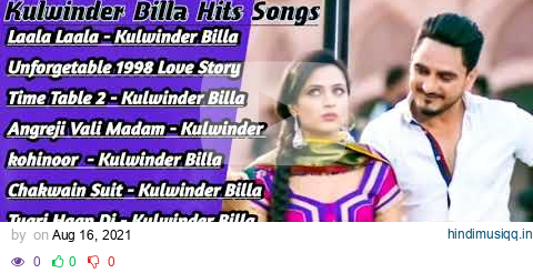 Kulwinder Billa All Songs 2021 |Kulwinder Billa Best Punjabi Songs Collection | Latest Non Stop Hits pagalworld mp3 song download