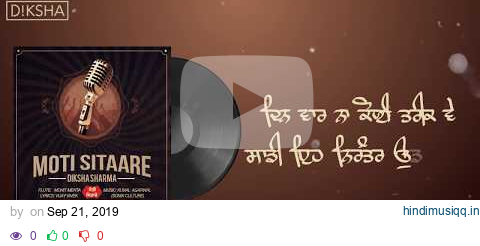 Moti Sitaare | Rabb Da Radio | Punjabi Song | Sonik Culture | Punjabi Movie Songs || Diksha Sharma pagalworld mp3 song download