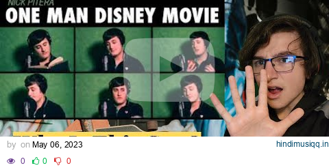 Reacting To "One Man Disney Movie" Nick Pitera - Disney Medley (Who Is This Guy?) pagalworld mp3 song download