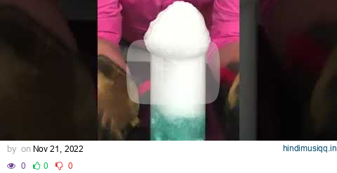 Dry Ice Science Experiment "Vapor Bubbles" #shorts pagalworld mp3 song download